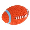 thumbnail image 1 of Pelota Chirriante para Perro Zulema forma de Rugby, 1 of 8