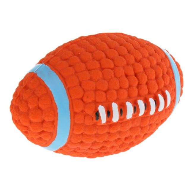 Pelota Chirriante para Perro Zulema forma de Rugby
