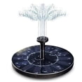 thumbnail image 1 of Garden Decoration Water Floating Solar Power Fountain Panel Kit Water Pump For Pool Pond Garden Solar Sprinkler, 1 of 8