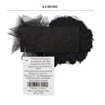 thumbnail image 3 of Offray Accessories, Black Satin Tulle With Gem Flower Cluster Embellishment, 1 Each, 3 of 6