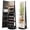 Black, variant on Costway 360° Swivel Jewelry Cabinet Organizer 3-Color LED Mirror with Built-in Lights White
