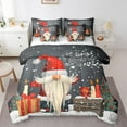 thumbnail image 1 of YST Merry Christmas 7-Piece Bedding Comforter Set for Kids, King Size, 1 of 4