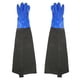 thumbnail image 5 of Guantes de goma largos, impermeables y de longitud extendida que resisten ácidos, álcalis y aceites, protegen sus brazos del agua y los arañazos., 5 of 8