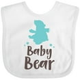 thumbnail image 3 of Inktastic Baby Bear, Bear Cub, Cute Bear, Little Bear - Blue Boys Baby Bib, 3 of 4