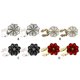 thumbnail image 2 of Guardurnaity Botones elegantes de cristal de aleación de Zinc para ropa, cubiertas de botones de diamantes de imitación para mujer, botones de Accesorios de disfraces B, 2 of 6