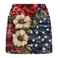 thumbnail image 5 of Skorts for Woman with Pockets High Waist Tummy Control Lightweight Casual Printed Summer Tennis Golf Yoga Skirt, 5 of 7