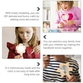 thumbnail image 3 of Shisuyan DIY Wooden Mirror Light Brown 9Pcs 5.4X3.1In Handheld Mirror, 3 of 9