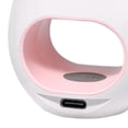 thumbnail image 3 of lionlar Mini Nail Lamp Professional Single Finger Curing Nail Lamp Nail Dryer Manicure White, 3 of 9