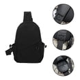 thumbnail image 4 of Up to 65% off Waterproof Strap Bag Crossbody Backpack Men Ladies Strap Backpack Hiking Backpack Multipurpose Messenger Chest Bag Organizers and Storage, 4 of 9