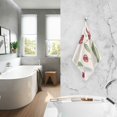 thumbnail image 2 of Yayeee 100% Cotton Hand Towels for Bathroom 16" x 28" Soft Absorbent Kitchen Towel, Beige Cherry, 2 of 7