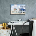 thumbnail image 5 of Epic Graffiti 'Beach Time I' by James Wiens, Canvas Wall Art, 18"x12", 5 of 8