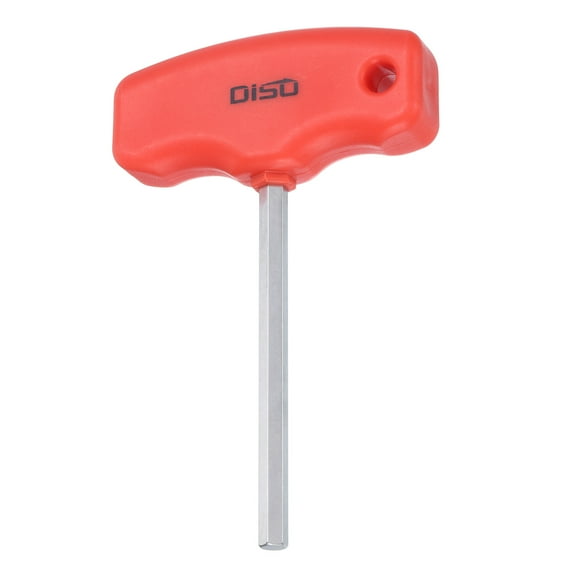 Uxcell T-Handle Hex Key Wrench 5mm Metric T-Key Inner Hexagon Wrenches Spanner Repair Tool