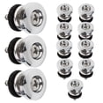 thumbnail image 3 of KAKOWELY bass strap lock 12pcs Electric Guitar Bass Strap Buttons Set Anti-Slip Guitar Strap Locks Button For Secure Strap Locking Guitar Accessories For Electric Guitar And Bass Players, 3 of 5