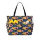 thumbnail image 1 of Fotbe Burning Rugby Balls Bolsa de Viaje para Playa - Resistente al Agua, Bolsa Tote de Gran Capacidad y Ligera con 7 Bolsillos para Mujeres y Hombres, 1 of 7