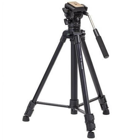 UPC: 0840014116454 | 3-Section Aluminum Video Tripod with Fluid Head