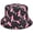 Black, variant on Unisex Black Flamingo Bucket Hat Reversible Summer Trendy Couple Fisherman Caps for Women Men Beach Vacation