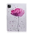 thumbnail image 3 of iPad Pro 11 Case 2020, Allytech Folio Premium PU Leather Kickstand Shockproof Corner Protective Cards Holder Book Style Magnetic Clasp Case Cover for Apple iPad Pro 11 2nd Generation,Pink Flower, 3 of 10