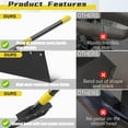 thumbnail image 6 of LAIDER HEROS 60" Gardening Flat Shovel, Multifunctional Ice Shovel & Chopper for Driveway Sidewalk(2 Blades), 6 of 6