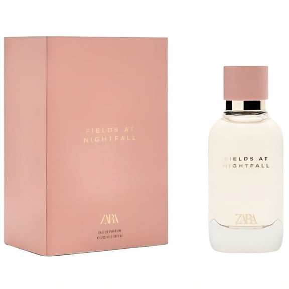 Zara Fields at Nightfall Women Perfume Addictive Woody Floral Scent with Praline Jasmine & Sandalwood Eau de Parfum EDP 100ml (3.4 fl. oz.)
