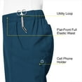 thumbnail image 3 of WonderWink W123 5155-Women's Flat Front Cargo Scrub Pant, 3 of 6