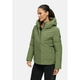 thumbnail image 4 of Marikoo Women's Hip-Length Winter Jacket with Hood - Water & Wind Resistant - Yeminaa 16, 4 of 9