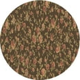 thumbnail image 1 of Ahgly Company Machine Washable Indoor Square Transitional Cinnamon Brown Area Rugs, 3' Square, 1 of 7