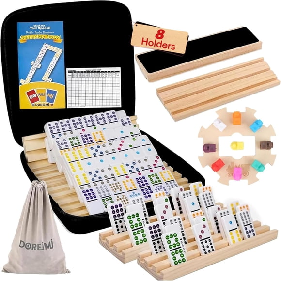 Juego de dominó Mexican Train Doreimi Upgraded Double 12