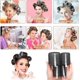 thumbnail image 5 of Juego de 50 rulos para el cabello con pinzas, 4 tamaños, rizadores sin calor para dar volumen y ondas, con bolsa., 5 of 5