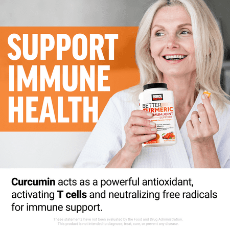 FORCE FACTOR BETTER TURMERIC MAXIMUM JOINT SUPPORT 60 CHEWS