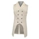 thumbnail image 4 of Chaleco cruzado blanco para hombre con cuello de solapa, casulla de brocado XXL, 4 of 7