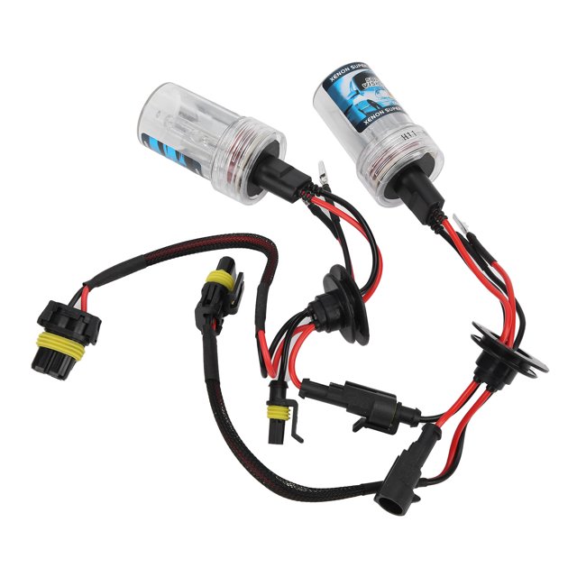 Bombilla de faro, 2 piezas H11, bombilla de faro LM, repuesto de bombilla de faro delantero, rendimiento impulsado