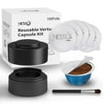 thumbnail image 1 of Kit de cápsulas Vertuo reutilizables NESSUS AlSeal EZ FIT con 100 tapas, 1 of 6