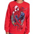 thumbnail image 4 of Holiday Spider-Man Boys Graphic Print Sweatshirt, Sizes 4-18, 4 of 9