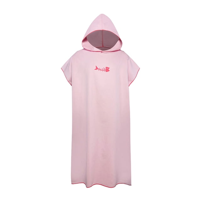 Wosthever Toalla De Microfibra Para Baño Unisex Absorbente Ligera Y Lujosa Toallas De Baño Para El Cuerpo Surf Poncho Toalla De Playa Gris 1 Deportes acuáticos Rosa claro 1