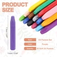 thumbnail image 2 of Uxcell 25 Pack Oil Pastels Set,  Soft Oil Colored Drawing Pastels Chalk Vibrant Color for Artists Art Supplies for Beginners Teachers, Purple, 2 of 6