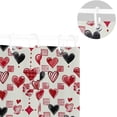 thumbnail image 5 of Watwatercolor Heart Shower Curtain Waterproof Fabric with 12 Hooks Bathroom Decorative Bath Curtain Set Polyester Fabric Machine Washable 60 x 72 Inch, 5 of 6