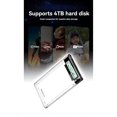 thumbnail image 3 of Carcasa para Disco Duro Externo USB 3,2, 5 Gbps, 2,5 Pulgadas, Carcasa para Disco Duro SSD Tipo C, Carcasa para Almacenamiento HDD SSD para Ordenador Portátil y PC, 3 of 10