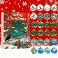 thumbnail image 6 of Bird Christmas Advent Calendar 2025, 24 Days Christmas Countdown Calendar, Acrylic 2D Bird Hanging Ornaments for Christmas Tree, Gift for Bird Lovers & Families, 6 of 6