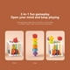 thumbnail image 4 of Juguete musical educativo de peluche para niños | Juguete multicolor de agarre y cognición de formas para niños mayores de 6 meses | Desarrollo de la coordinación ojo-mano en el aprendizaje temprano, 4 of 5