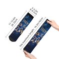 thumbnail image 5 of Bingfone Beautiful New Year 2024 Design Patterned Men'S Women'S Casual Cotton Socks, 5 of 9