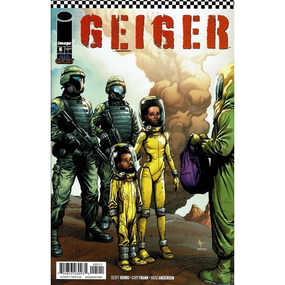 Geiger #5A VF ; Image Comic Book