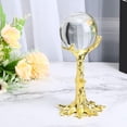 thumbnail image 5 of PATIKIL Crystal Ball Stand, Sphere Display Stand Photography Props for 80 to 100mm Crystal Balls Ornament Rack Holder Metal Base Tree Shape, Golden, 5 of 5
