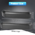 thumbnail image 4 of Unique Bargains 4pcs Carbon Fiber Pattern Car Inner Door Handle Grab Trim Cover for Ford F150 2015-2021, 4 of 8