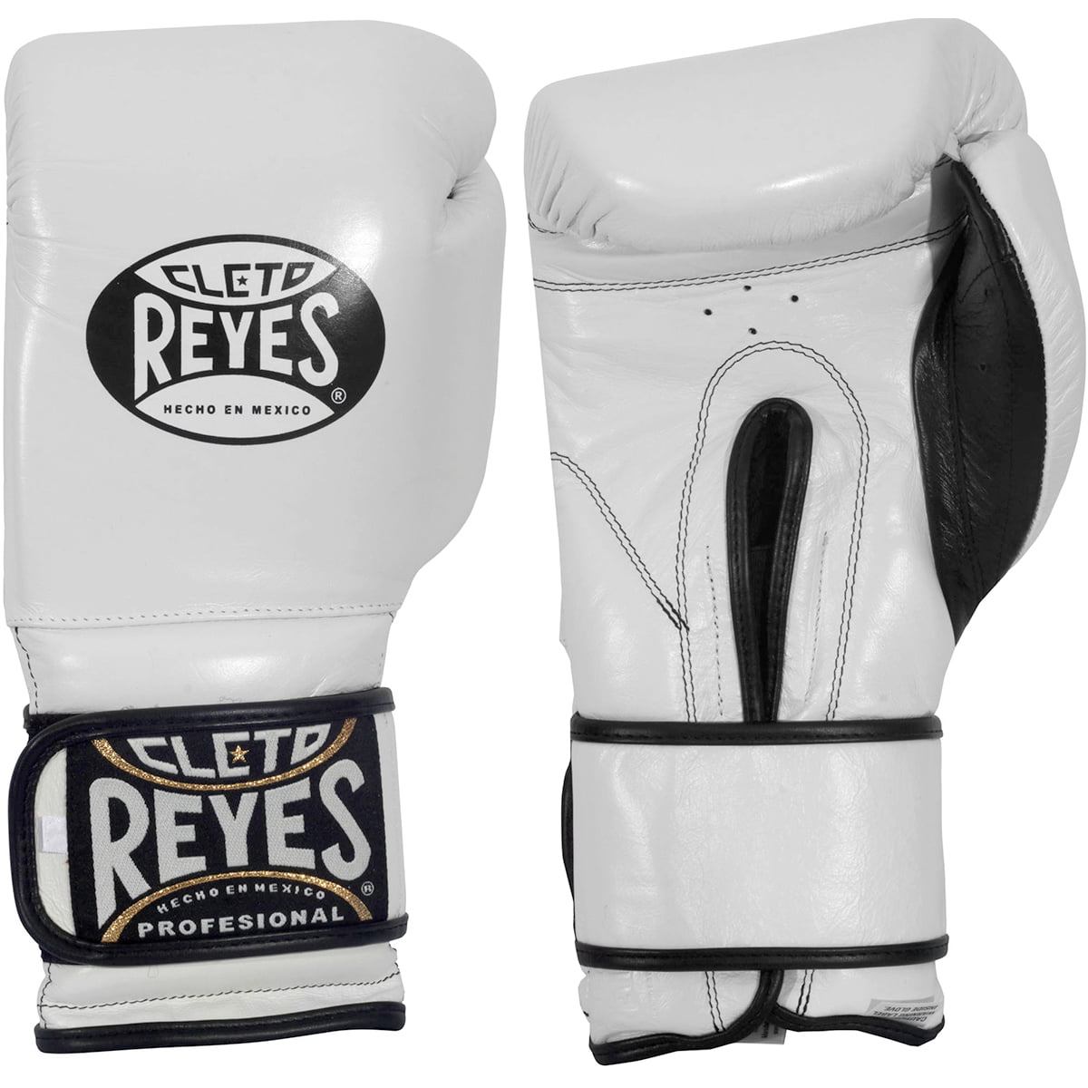 Cleto Reyes Lace Up Hook and Loop Hybrid Boxing Gloves Titanium 
