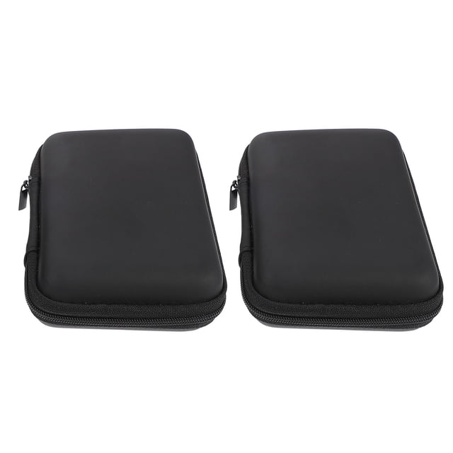 BALAHAPY 2Ud Organizador Portátil Para Cables Y Accesorios Con Compartimentos Ajustables En Negro