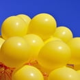 thumbnail image 4 of 50 PCS Yellow Latex Balloons Birthday Party Balloons 12 INCH, 4 of 4