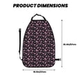 thumbnail image 6 of Goofa Breast Cancer Awareness (2) Pattern Car Back Seat Protector for Kids (2 Pack) ,Anti-kick Storage Mat for Car Seats,Shields from Footprints, 6 of 6