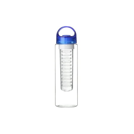 24 oz Sport Fruit Infusion Water Bottle BPA Free - Blue