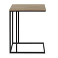 thumbnail image 1 of Table en C Gent de hometrends bois rustique/noir, 1 of 5