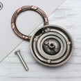 thumbnail image 2 of CRAFTHROU 5 Pcs Boutons en Métal pour Poignées de Meubles Forme Ronde Rouge Bronze, 2 of 4